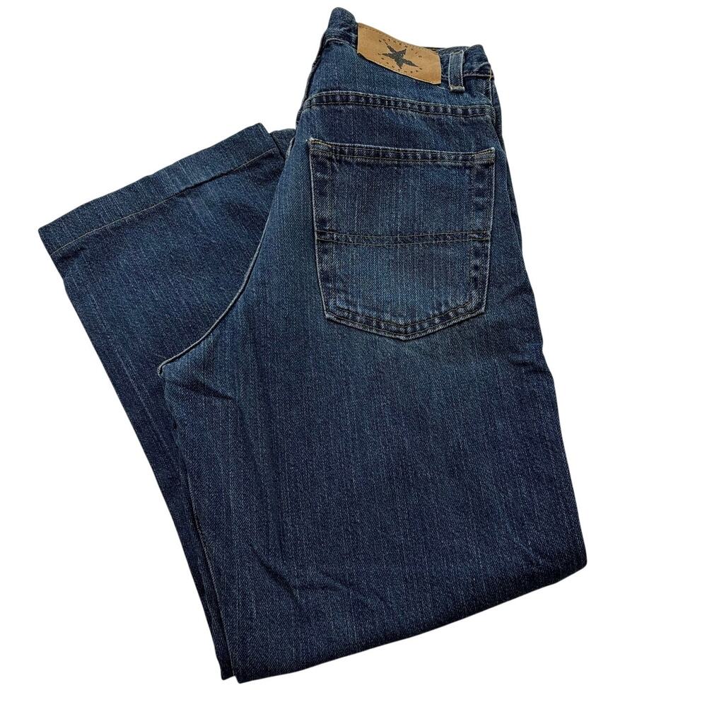 Vintage Y2K Faded Glory Relaxed Denim Jeans, 30x27, Made in USA